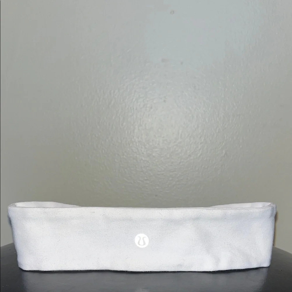 Lululemon Athletica White Headband, one size